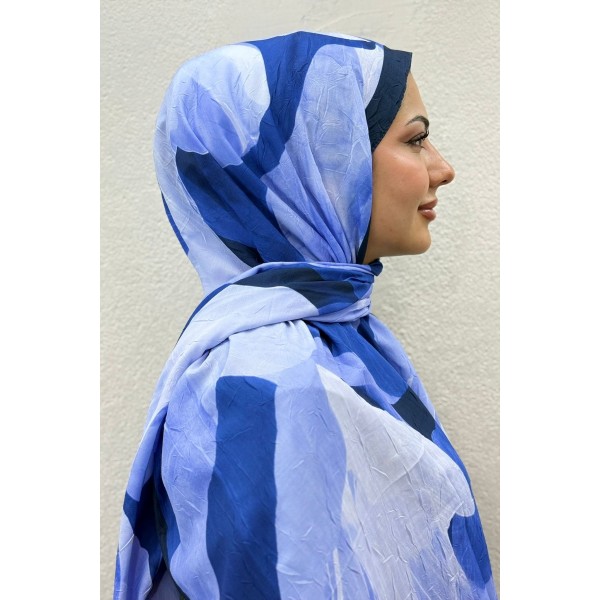 Desenli Bambu Şal 039L